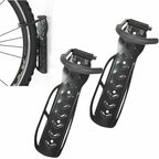 Wall Black, Mounted Bicycle Storage Rack Bike Wall Hanging Hook with Complete Accessories Garage and Shop Bike Mount Holder
