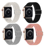 Nylon Case - Adjustable Nylon Sports Wristband Compatible with Fitbit Versa 4/Versa 3/Sense, Breathable Replacement Wristband, Multiple Colors Available