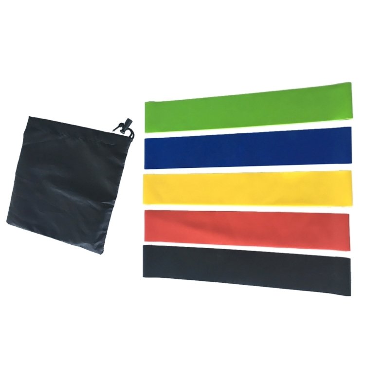 5-pack Exercise Bands / Rubber Bands - Training Multicolor multicolor