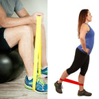 5-pack Exercise Bands / Rubber Bands - Training Multicolor multicolor
