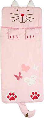 Sleeping bag for children, cozy cartoon design for boys and girls