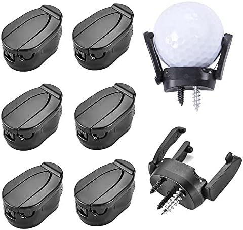 pcs Golf Ball Picker, Foldable Golf Ball Picker Claw Suction Cup Put On Putter Grip