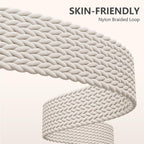 Elastic Braided Nylon Sport Strap for Fitbit Versa - Compatible Straps (Sense/Sense 2)