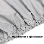 2-Pack Covers, Waterproof Outdoor Pedestal Pontoon Captain Boat Bench Chair Covers, Oxford Fabric Rudder Chair Covers - Perfect