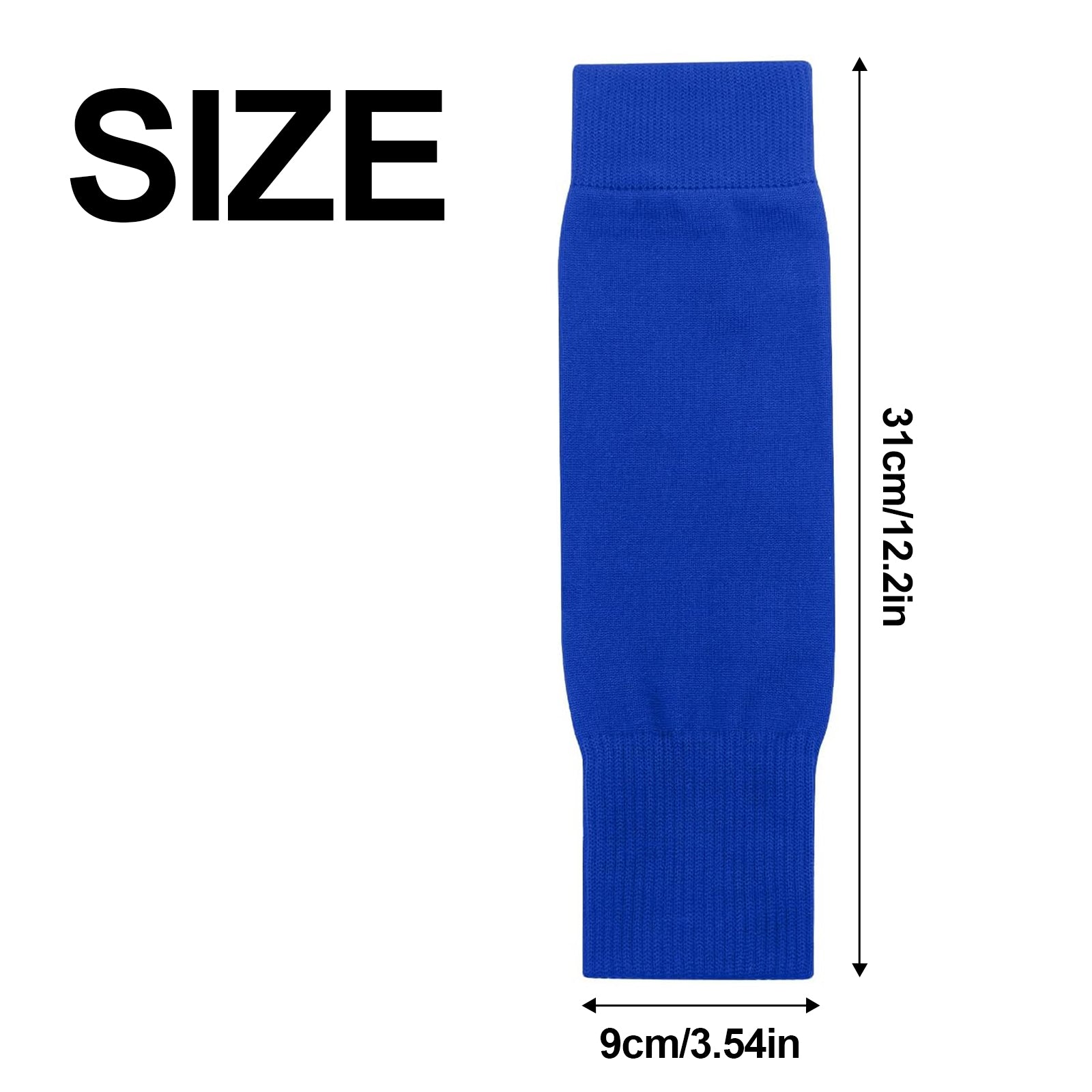 Football Socks Sleeves Football Shin Guards Sleeves, Shin Guards Grip Socks Leg Sock Sleeve for Unisex Children, Youth