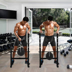 Seektop Weighted Pull Up Dip Belt With Chain (100kg Capacity) - Home Gym Strength Training Waist Belt, Black Eva Material
