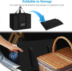 Soft Cooler Bag, 40L Large Cooler Bag, Grocery Bags, Picnic Bag, Thermal Food Delivery Bag, Insulated Bag, Cooler Bag_yux