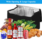 Soft Cooler Bag, 40L Large Cooler Bag, Grocery Bags, Picnic Bag, Thermal Food Delivery Bag, Insulated Bag, Cooler Bag