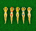 pcs Multicolor Sexy Bikini Women Golf T-shirts Gift New Design Plastic Golf Tee Shirts For Naked Girls - Women Golf Accessories