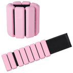 PCS Ankle Weights Adjustable Wrist Weights for Training Walking Jogging Yoga Aerobics Pilates Weight Bracelet 900G