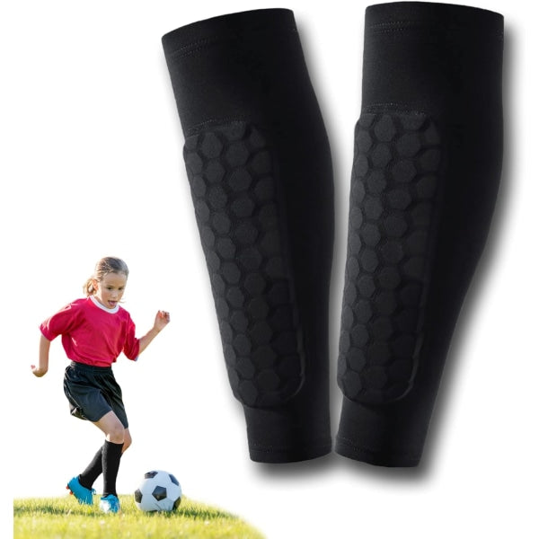 Football Protector Shin Guards for Children - M