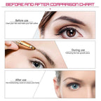 Epilator Trimmer for Eyebrows Facial Hair Nose Hair Bikini Line, PinkGold