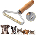 Lint & Fur Remover for Clothes, Silver - Effective Hair Removal Tool
