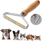 Lint & Fur Remover for Clothes, Silver - Effective Hair Removal Tool