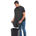 Barber Cape Black, Apron for Shaving & Beard Collection