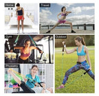 11-Piece Resistance Bands Set for Yoga and Rehab, MultiColor