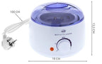 Wax heater for hair removal, white