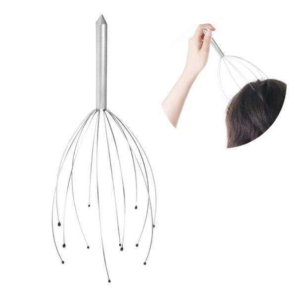 Silver Head Massager for Itchy Scalp (1pc)