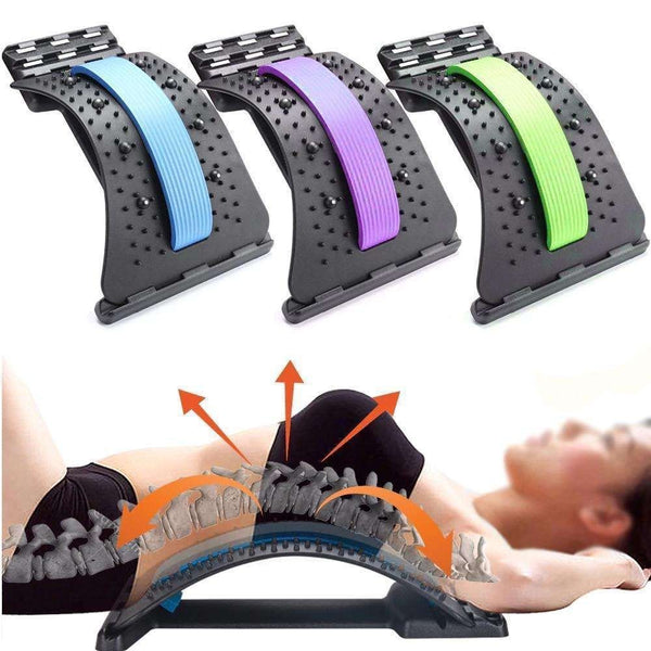 Blue Back Stretch Equipment Fitness Rygg Stretchare