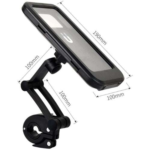 1-inch Waterproof Anti-theft Motorcycle, Bicycle Phone Mount Holder