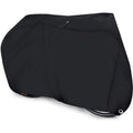 Bike Cover Waterproof Rain Cover 190T Nylon UV Rain Protection Heavy Duty Dust Cover for MTB Road Bike with Lockable Storage Bag, Black