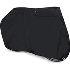 Bike Cover Waterproof Rain Cover 190T Nylon UV Rain Protection Heavy Duty Dust Cover for MTB Road Bike with Lockable Storage Bag, Black
