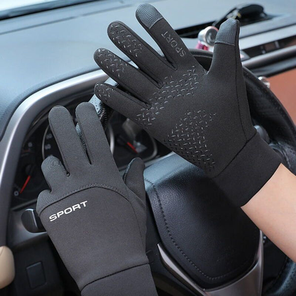 Waterproof Wind Resistant Winter Gloves with Non-Skid Grip