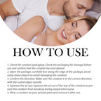Latex Rubber Condom Couple Body Safety Protection Thread Hyaluronic Acid Series