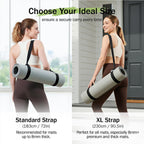 Yoga Mat Straps for Carrying, Adjustable Yoga Mat Carrier Sling Fits All Mats(Mat Not Included)