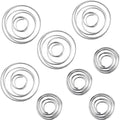 8 Pcs 304 Stainless Steel Shaker Balls 2 Sizes Milkshake Protein Balls Mixing Ball for Shaker Cup Bottle Mixer