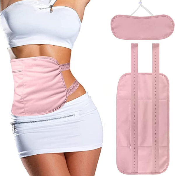 Adjustable Castor Oil Pack Wrap Set (2-Piece)