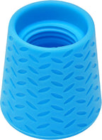 Portable Outdoor Shower for Dogs, Portable Pet Shower Head Attachment Outdoor Water Sprayer Accessory, Fits Most Plastic Water Bottles for Camping Hiking Beach (1 Pack, Blue)