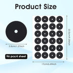 96Pcs Pool Table Marker Dots, Billiard Spot Position Stickers, Billiard Point Sticker Accessories, Pool Table Stickers