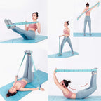 Nitpicker Stretching Straps Hamstring Stretcher Device Elastic Exercise Band Yoga mat Carrying Straps Leg Exercise Equipment Stretching Strap with Loops for Flexibility Stretch Strap 11 Loops