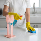 2 Pcs Kitchen Glove Holder, Kitchen Glove Stand Holder Plastic Glover Drying Dryer Rack