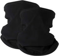 2 Pack Winter Neck Warmer Gaiter,Soft Fleece Windproof Face Cover Mask Scarf Bandana for Men & Women Outdoor Sports