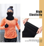 2 Pack Winter Neck Warmer Gaiter,Soft Fleece Windproof Face Cover Mask Scarf Bandana for Men & Women Outdoor Sports
