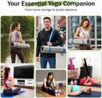 Yoga Mat Straps for Carrying, Adjustable Yoga Mat Carrier Sling Fits All Mats(Mat Not Included)