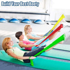 Resistance Bands Elastic Exercise Bands 3 Pack Physical Therapy Tension Band Recovery Band Workout Strength Training Bands for Women, Yoga, Arms,Upper Body and Shoulders