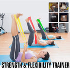 Resistance Bands Elastic Exercise Bands 3 Pack Physical Therapy Tension Band Recovery Band Workout Strength Training Bands for Women, Yoga, Arms,Upper Body and Shoulders