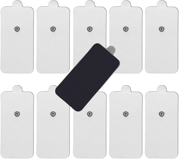 10-Pack Large TENS Electrode Pads for TENS Massager and Muscle Stimulation