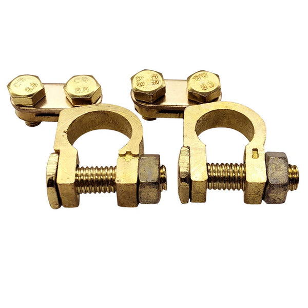 Brass Battery Terminal Ends (1 Pair)
