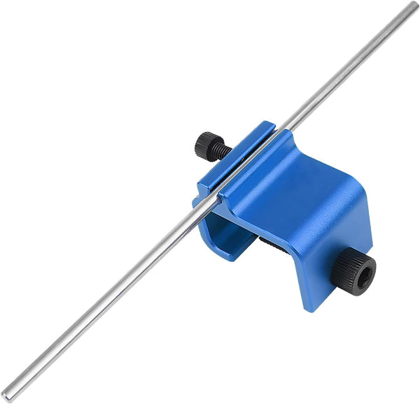 Chain Alignment Tool for Motorcycle, 08-0048 Aluminum Sprocket Chain Adjustment Tool, Quick & Accurate Professional Chain Alignment Tool Suitable for ATV Scooter Dirt Bike (Blue)