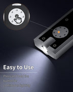 10 Pack Mini LED Keychain Flashlight 12 Lumen Portable Ultra Bright Light Battery Powered Flat Black Torch for EDC Outdoor Camping Hiking and Emergency Lighting (Batteries Included)