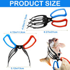 Fish Gripper, Fish Grabber Tool Metal Fish Grippers for Fishing, 3 Claw Fish Grips Anti-Slip Fishing Pliers Gripper Control Clamp Claw Fish Pliers Catch Fish Fishing Accessories, Ideal for Anglers¡­