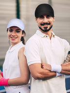 4 Pieces Summer Unisex Cycling Cap Breathable Bicycle Caps Sweat-Absorbing Biking Caps for Women Men Running Outdoor Sports