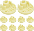 9709707 Mixer Rubber Foot, 10Pcs Blender Bottom Pads Feet Replacement Parts for Kitchen Aid Tilt Head Stand Mixer KSM150 KSM152 KSM154 KSM155 KSM158 KSM160 WP9709707 AP4326634 PS1488432
