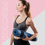 4 Pcs Nylon Yoga Mat Strap Stretchable Holder Straps Heavy Duty Bungee Straps Band Adjustable Carrying Strap for Exercise Workout Pilates Yoga Mat Storage Gym, Black