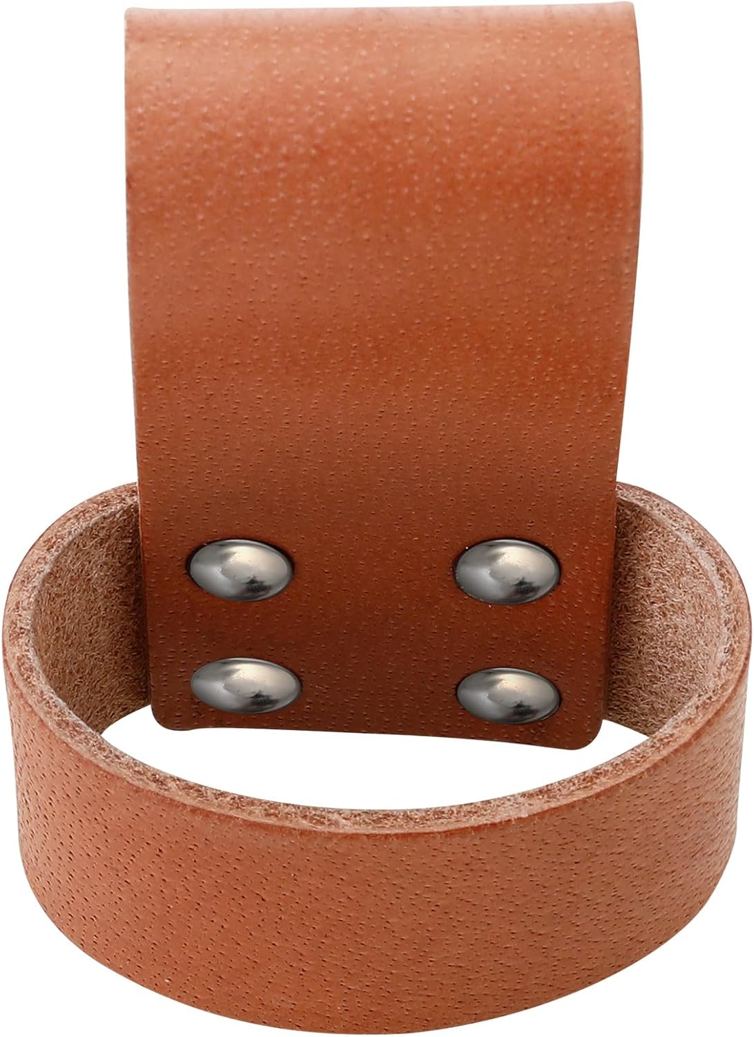 Premium Leather Multi Tool Carrier Holster with Belt Loop, Small Brown Hammer Hatchet Holder