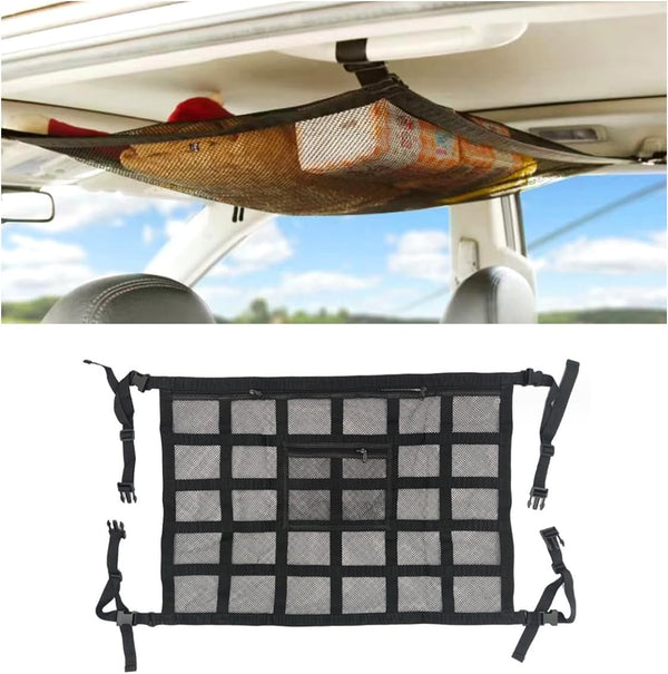 Car Ceiling Cargo Net Pocket, 30